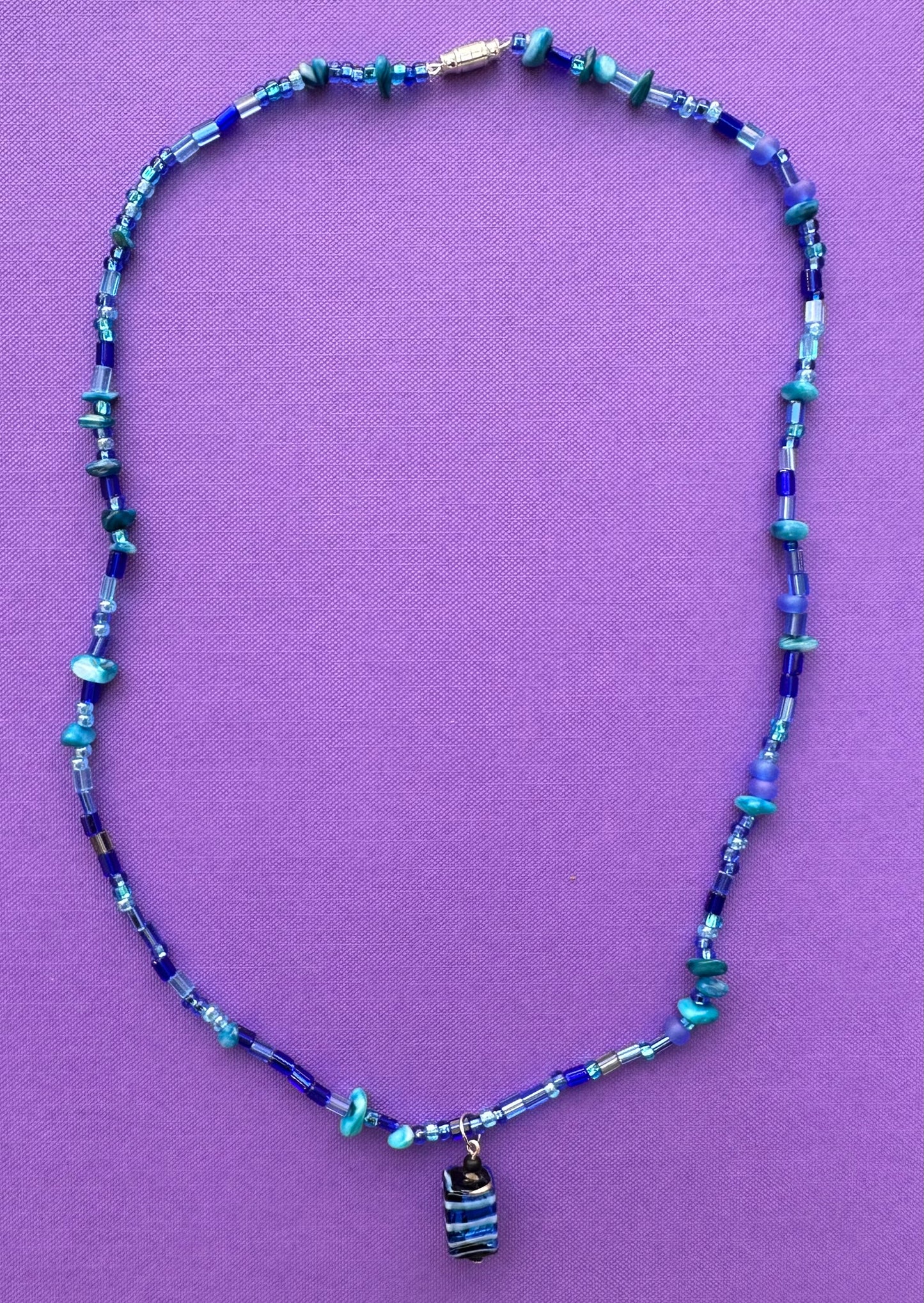 Blue Blessings Necklace