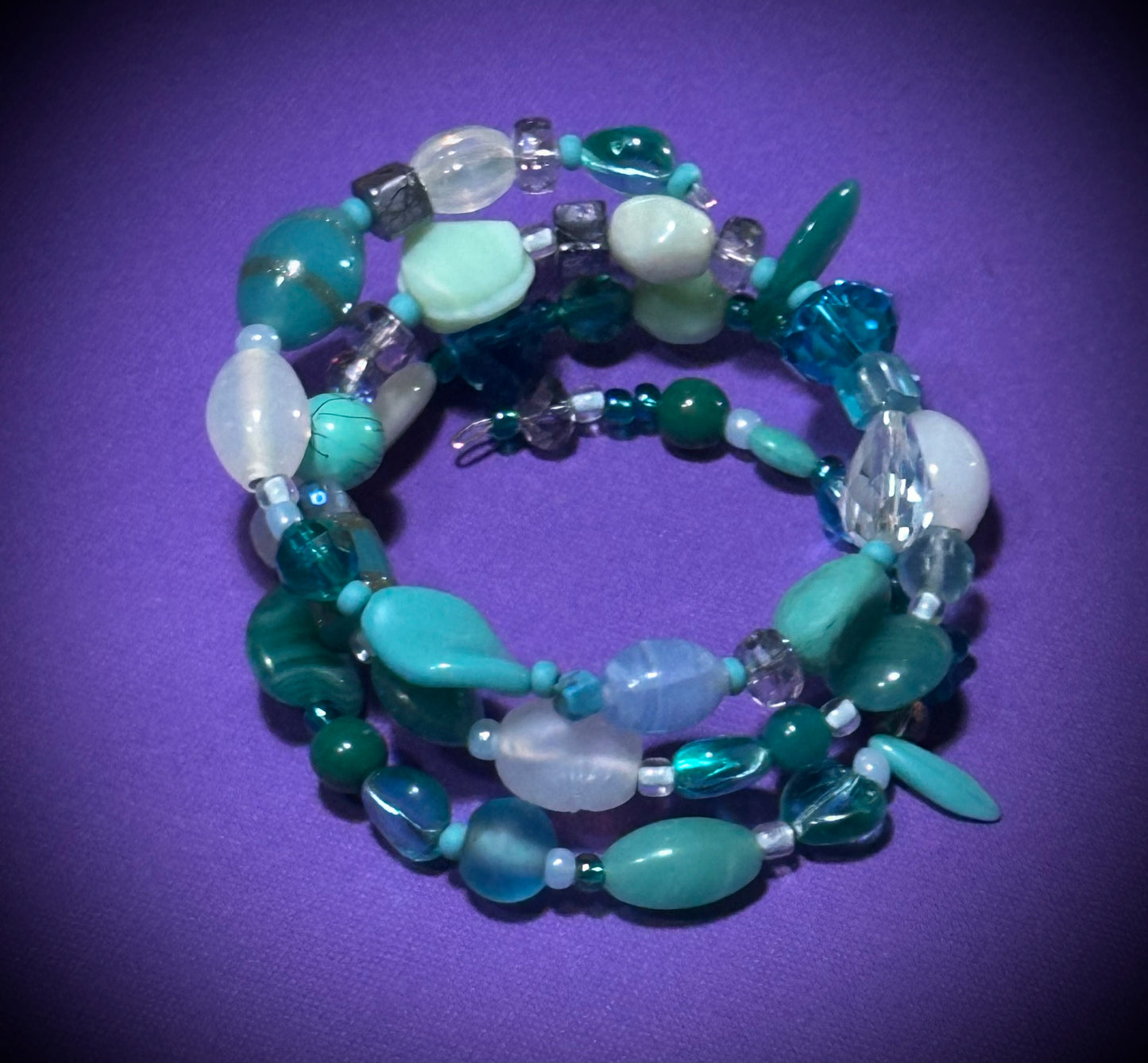 Teal Layered Bracelet