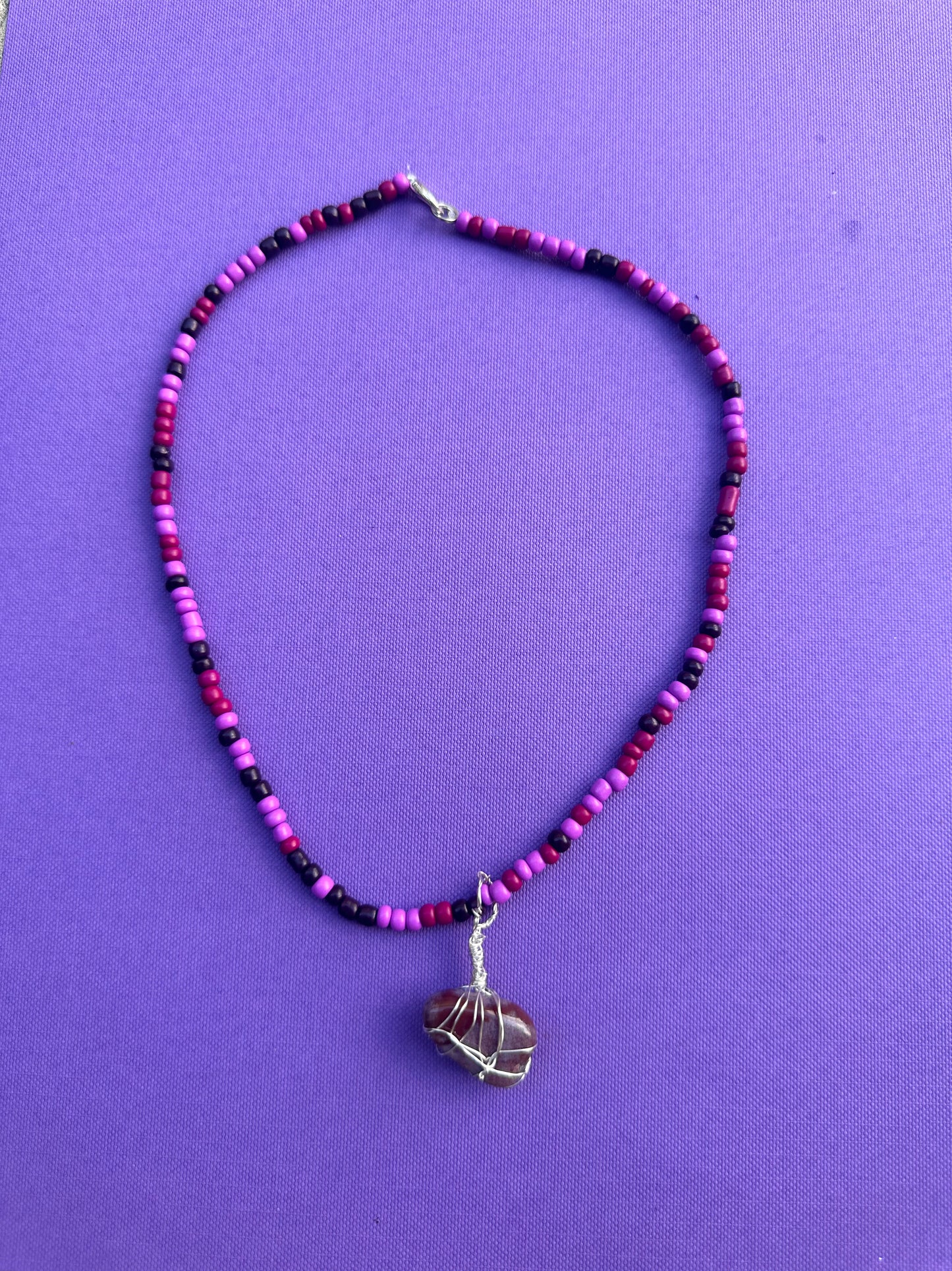 Mystic Garnet Necklace