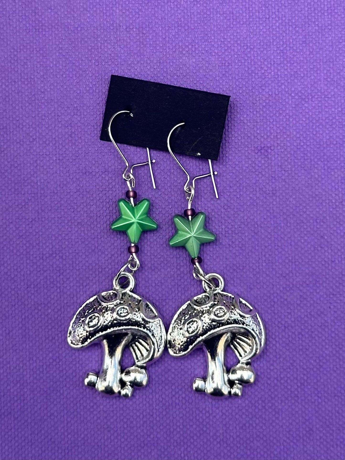 Shroom-star earrrings