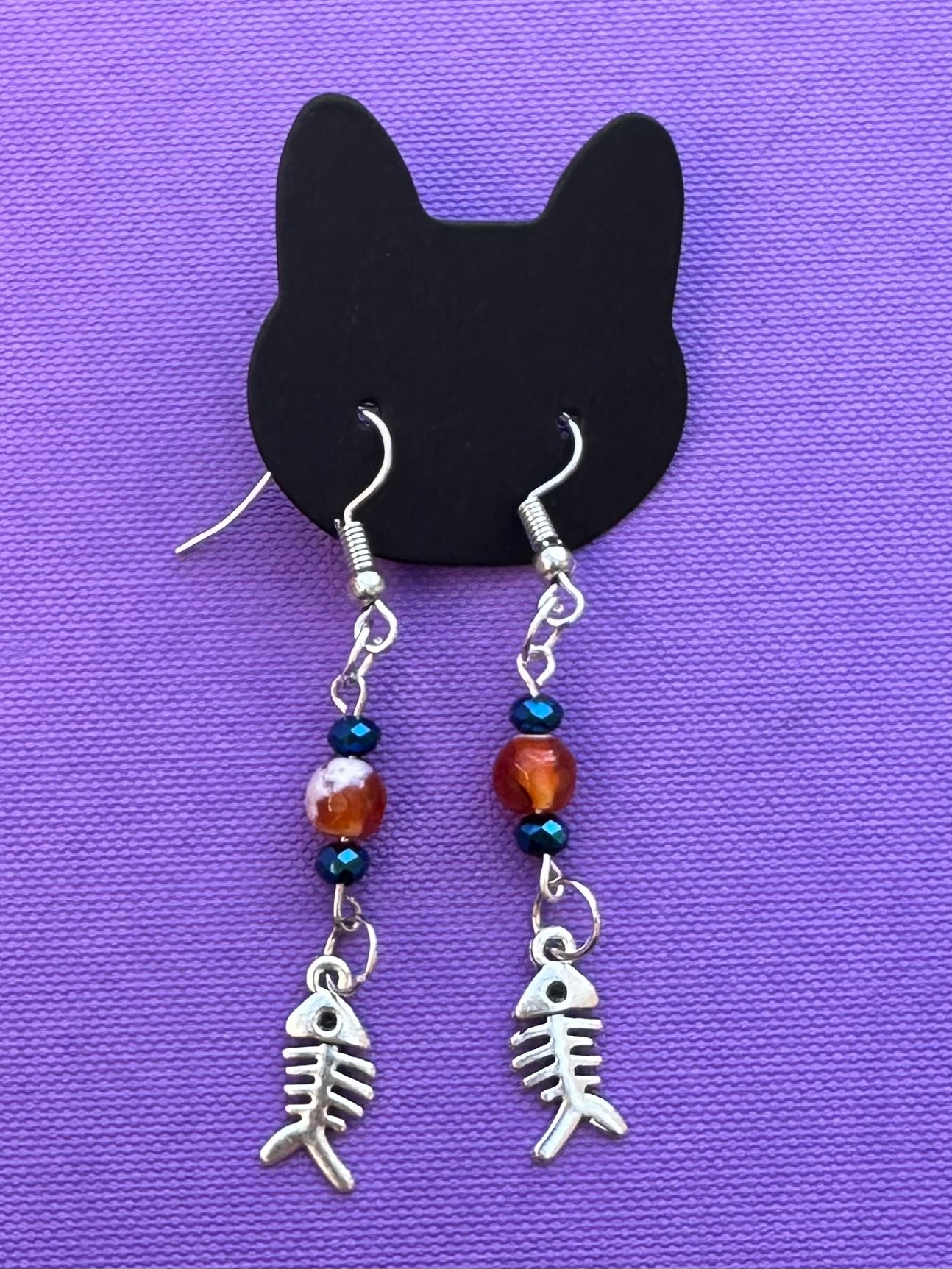 Koi fish earrings