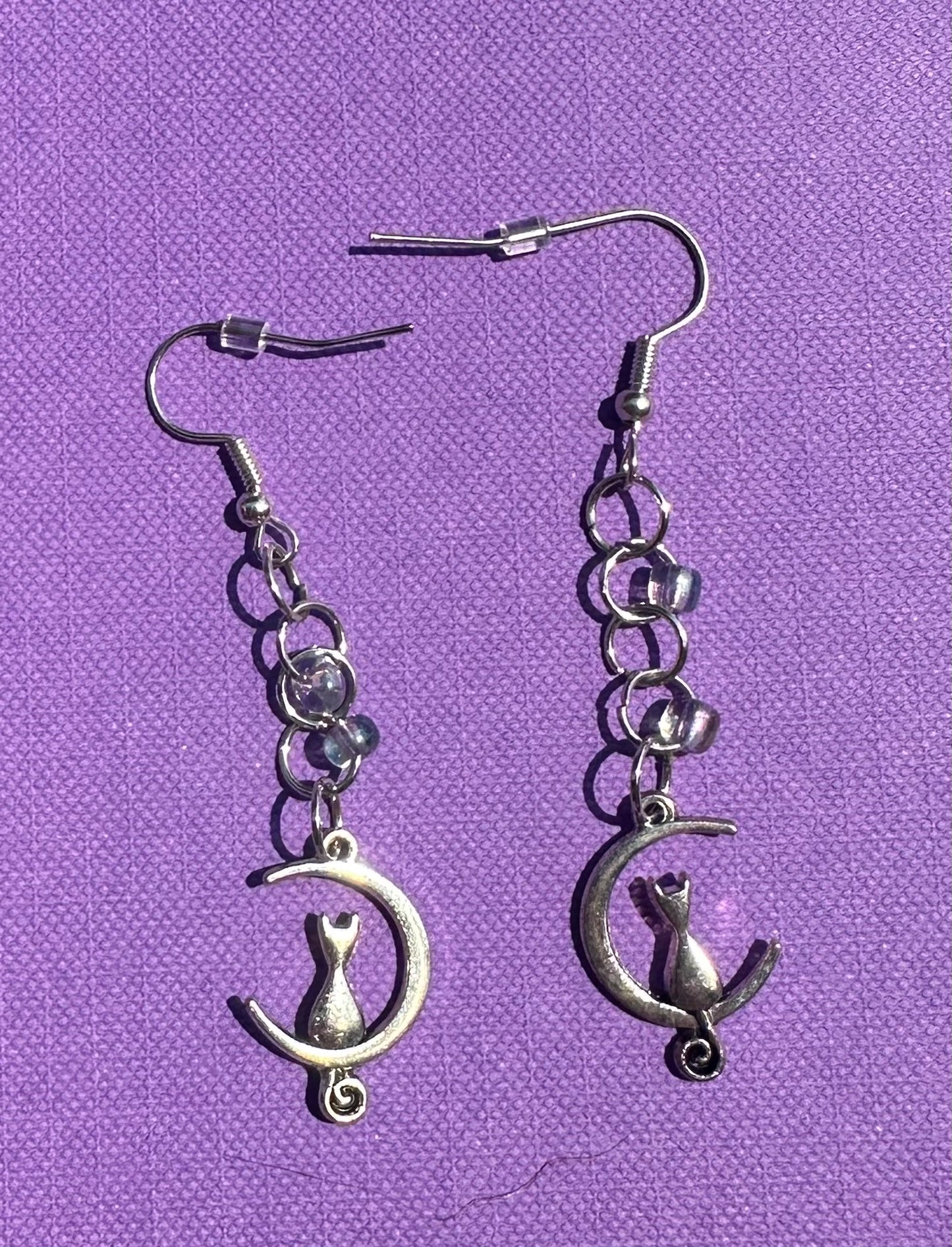 Celestial Cat Earrings