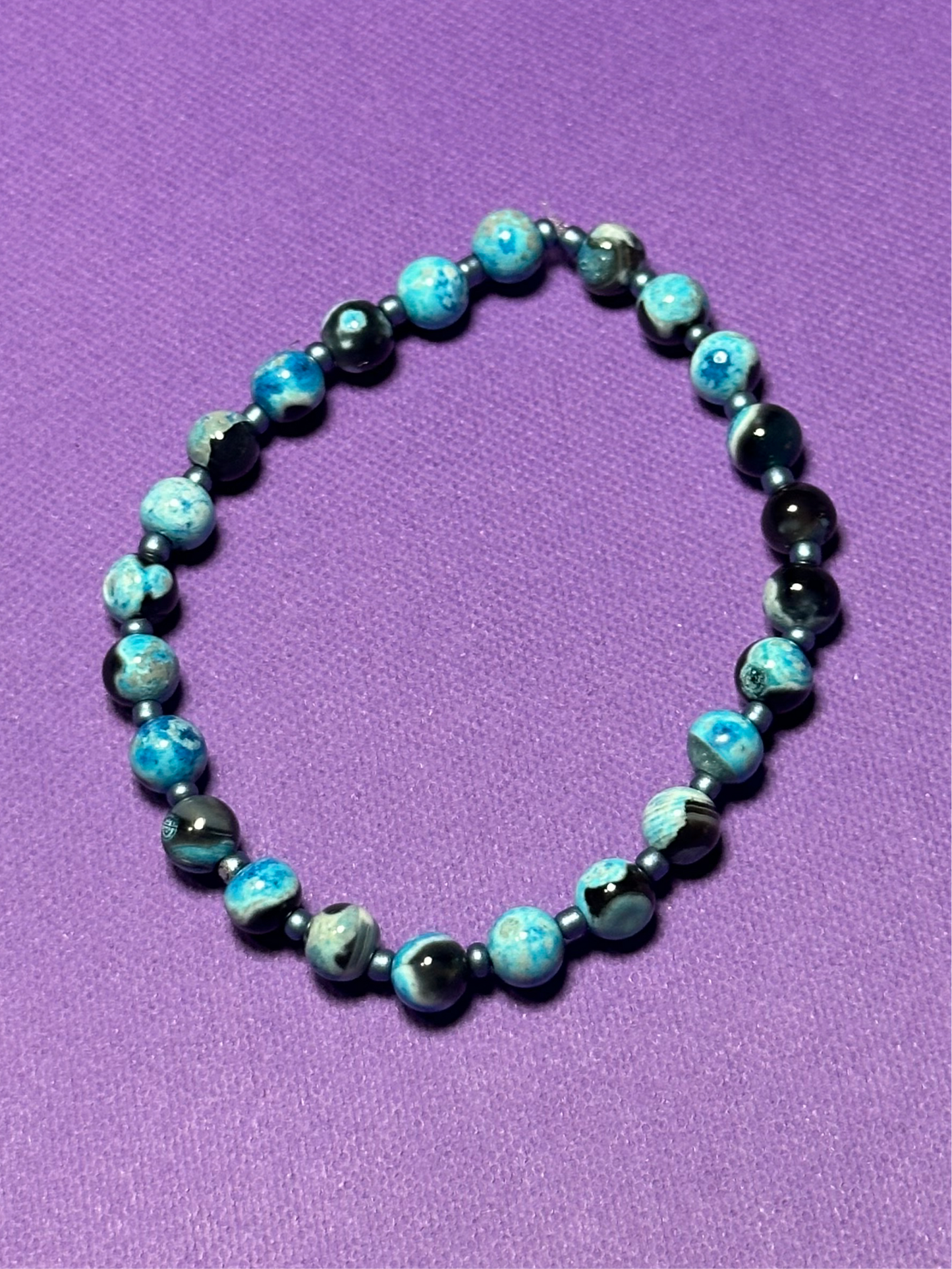 Blue Agate Dream Bracelet