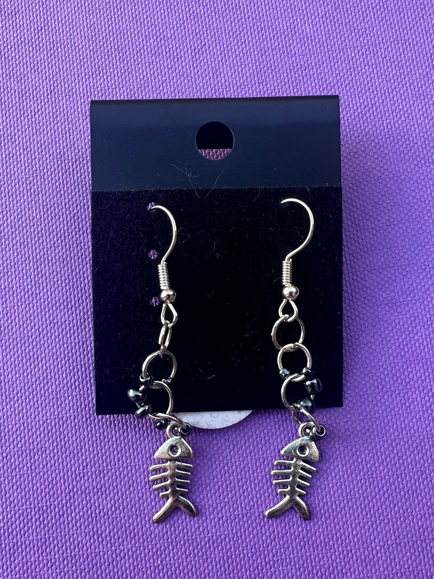 Fishbone Earrings
