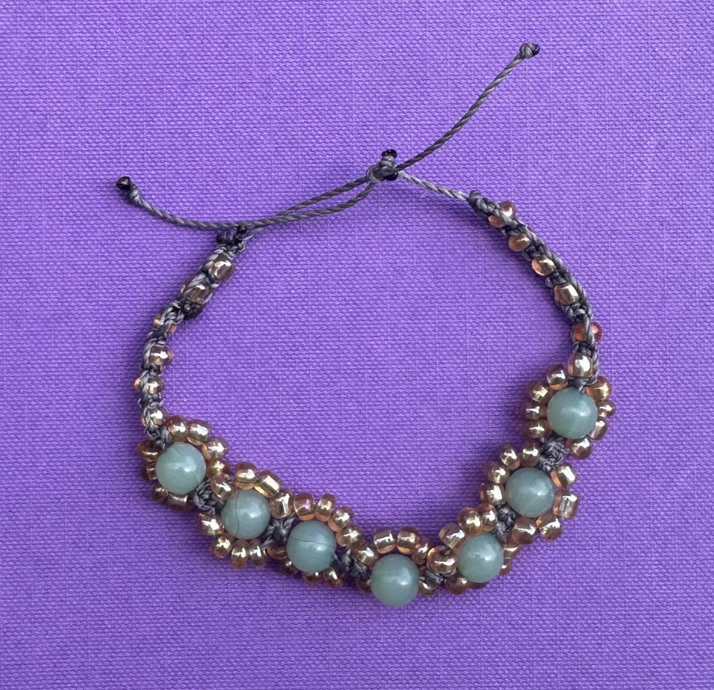 Golden Sunrise Bracelet (Adjustable)