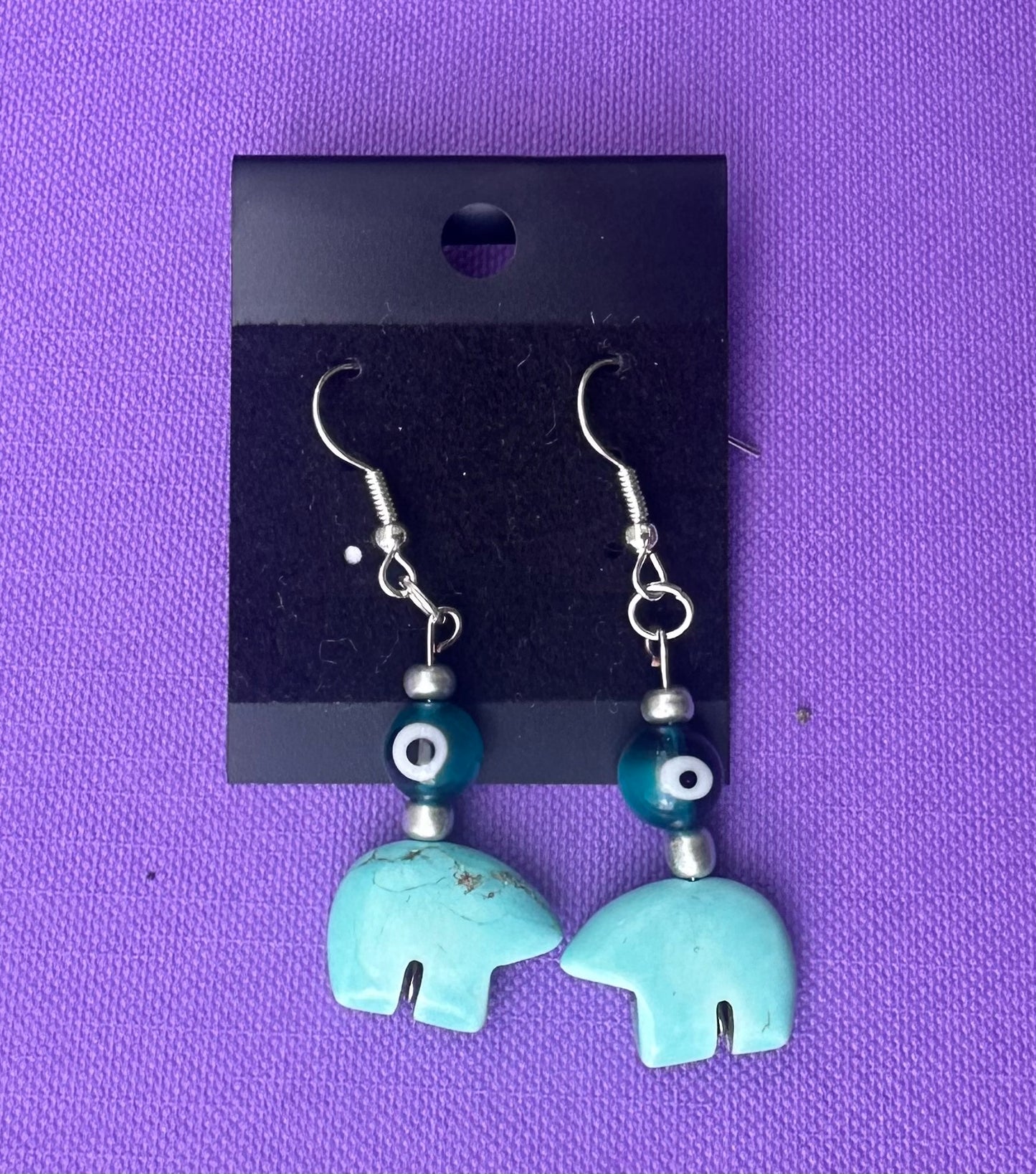 Blue Eyed Bears Earrings