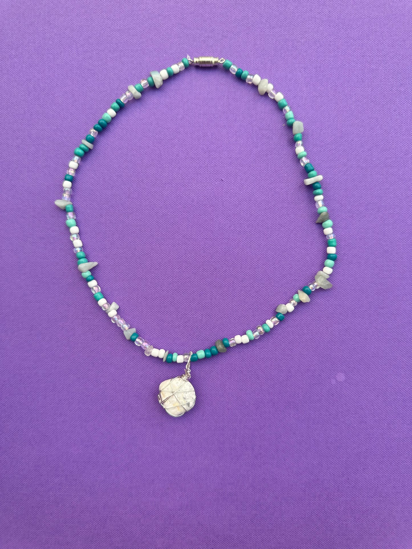 Misty Green Heaven Necklace