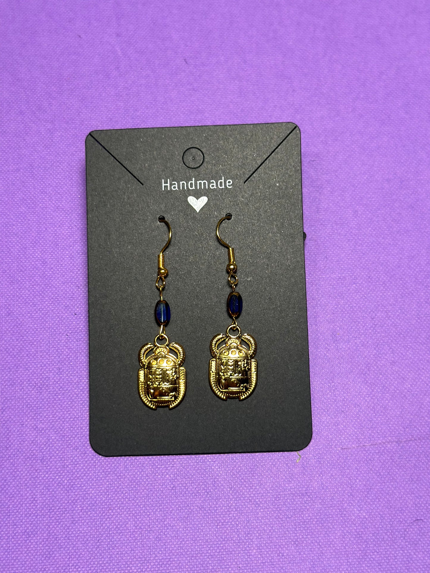 Golden Scarub Earrings