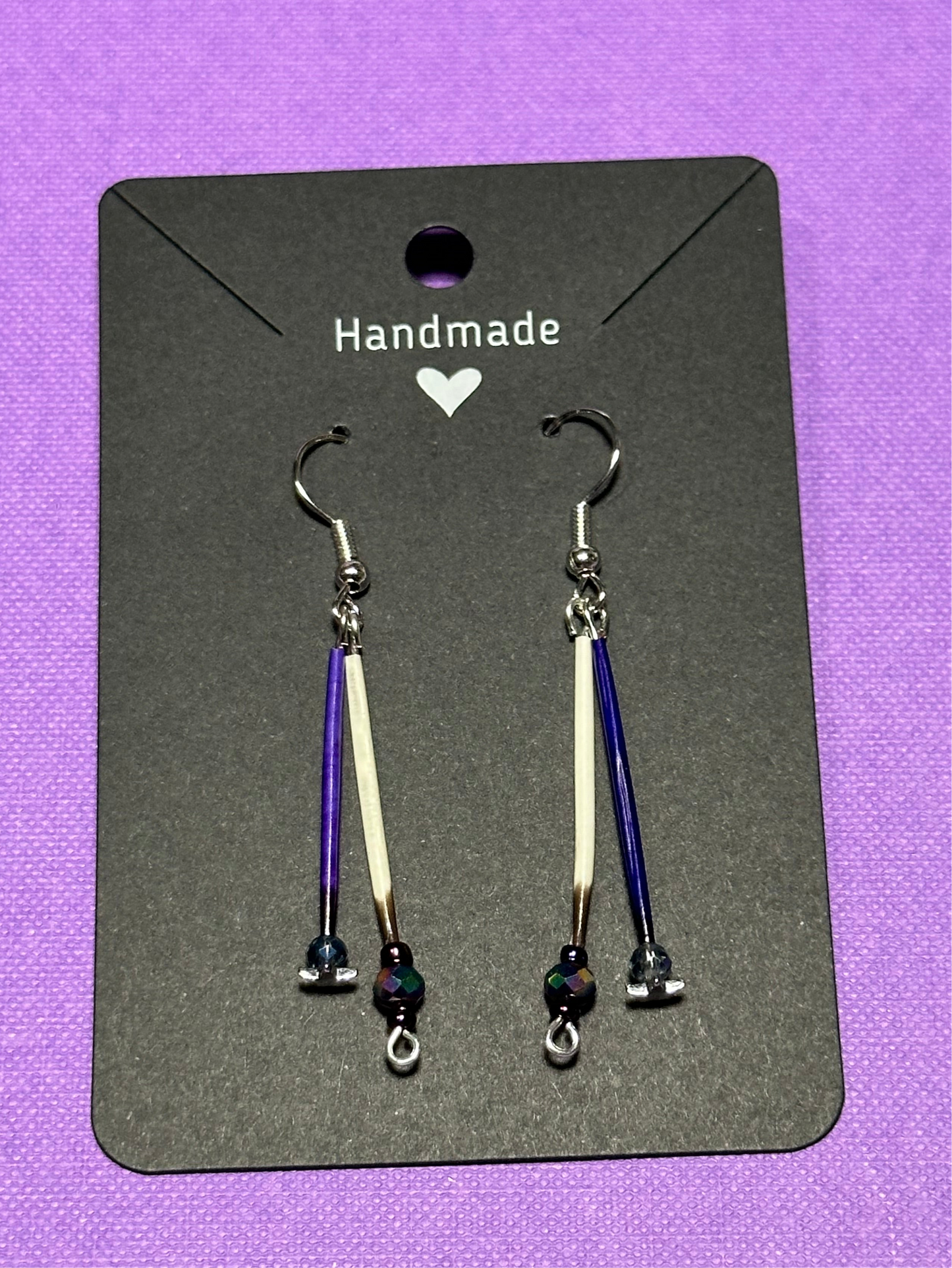 Starry Night Quill Earrings