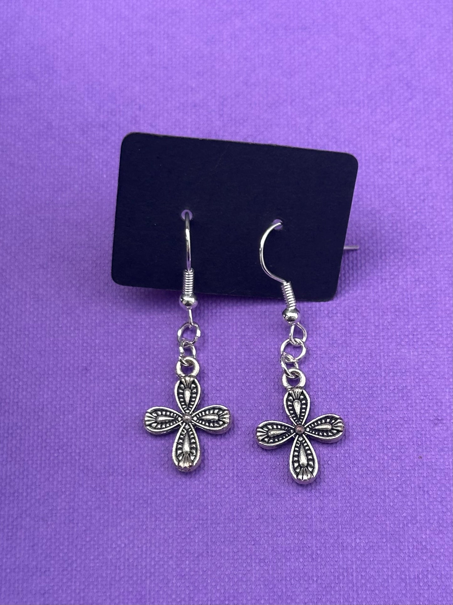 Thrifted Charm Earrings