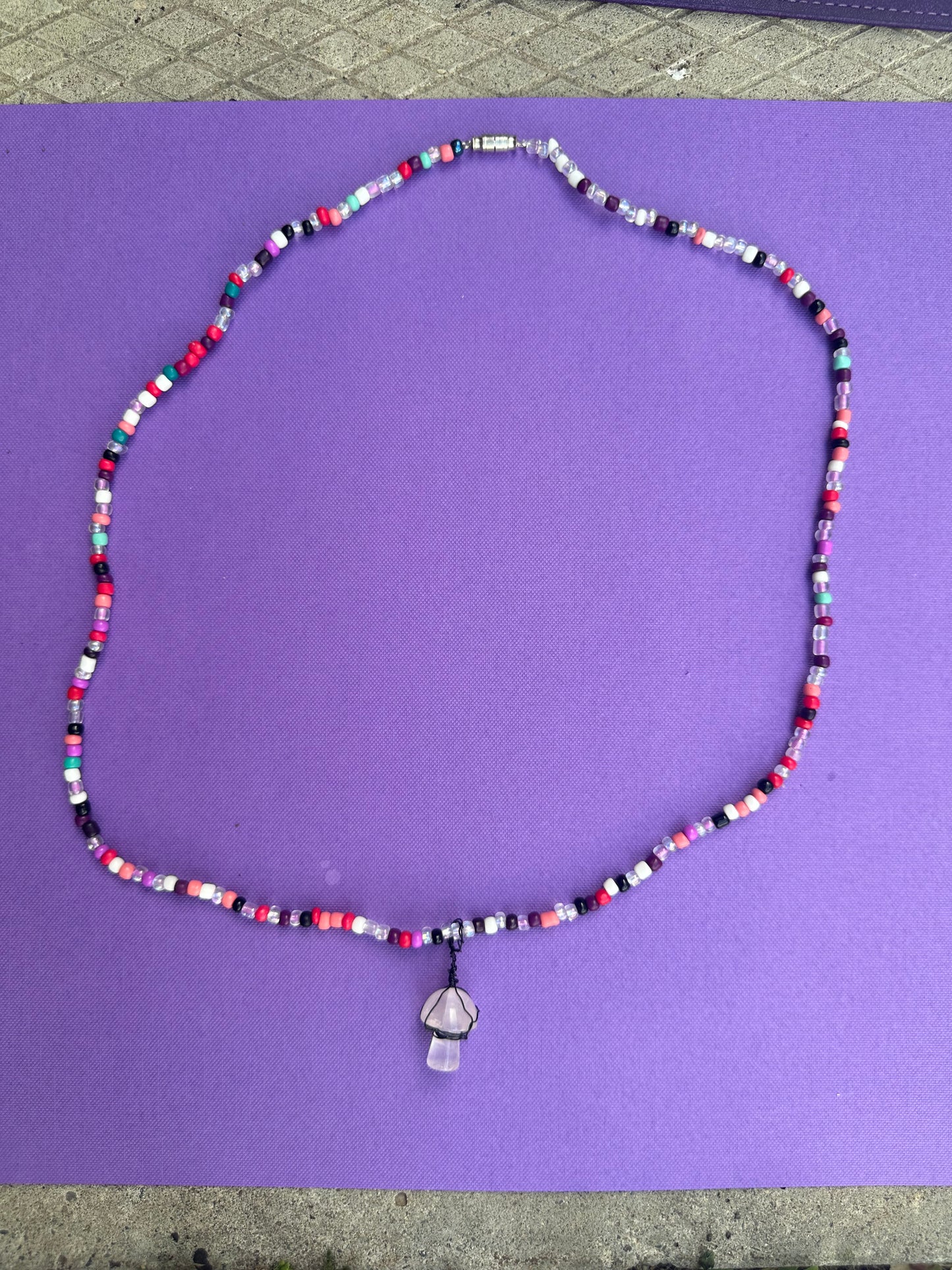 Long Quartz Necklace