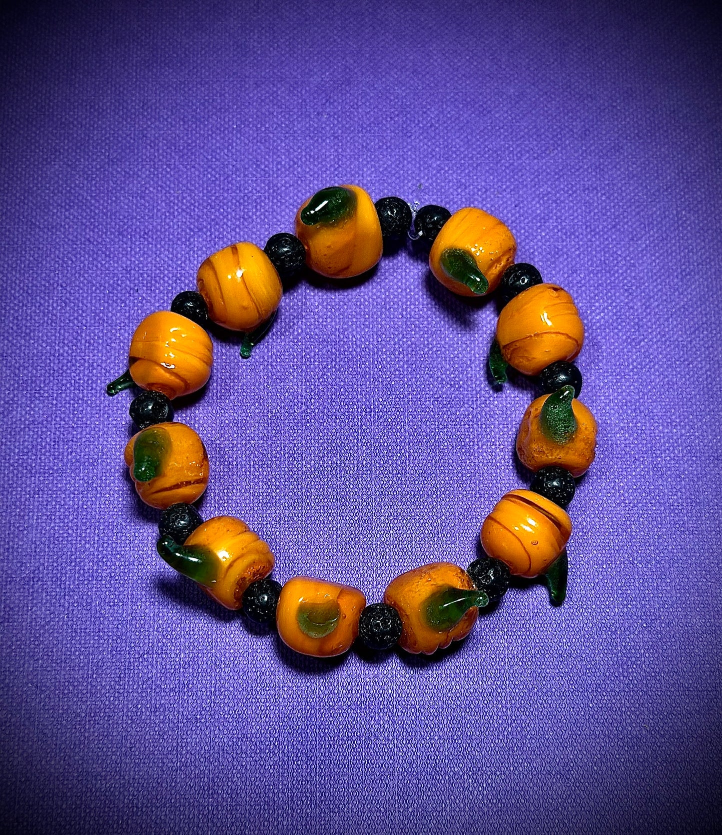 Pumpkin patch bracelet