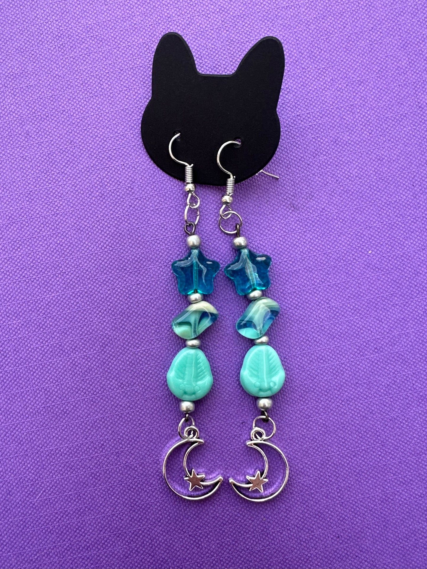 The Moon And The Stars Earrings