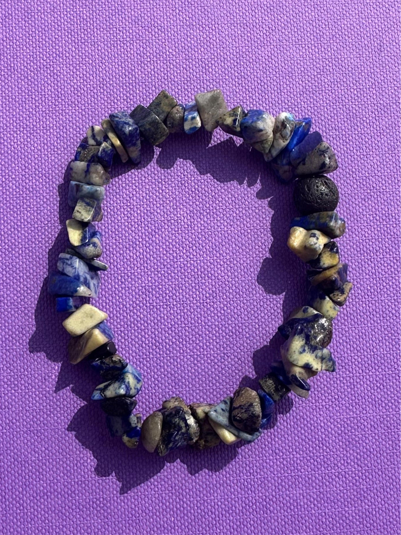 Natural Lapis Crystal Bracelet