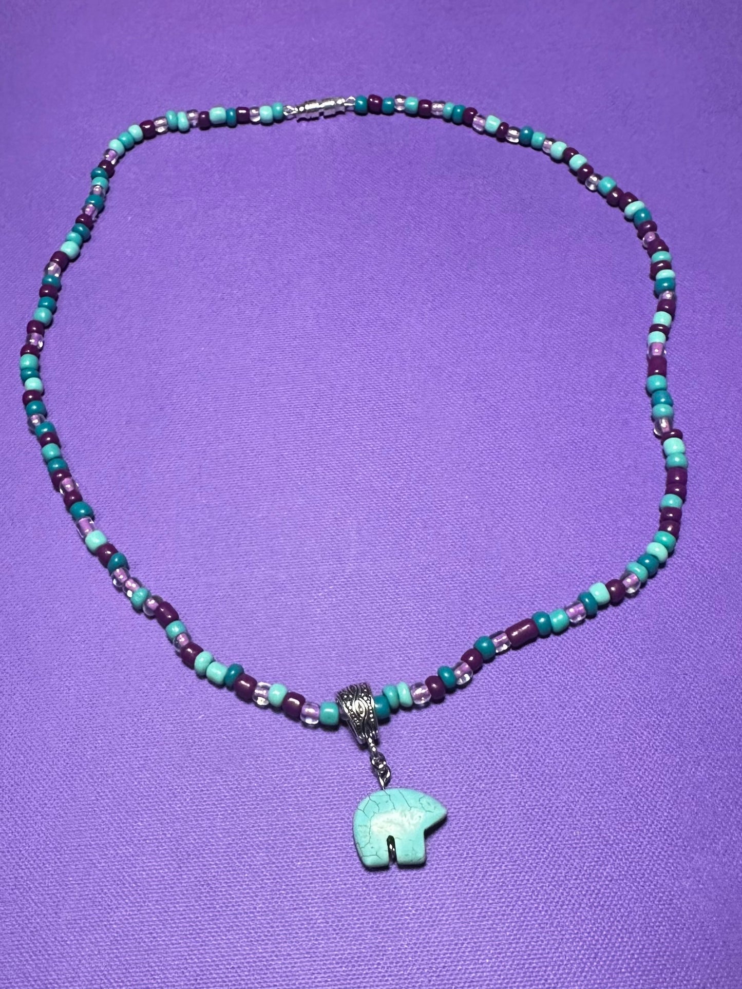 Bear Blues Necklace