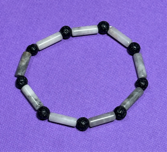 Ghostly Stone Bracelet