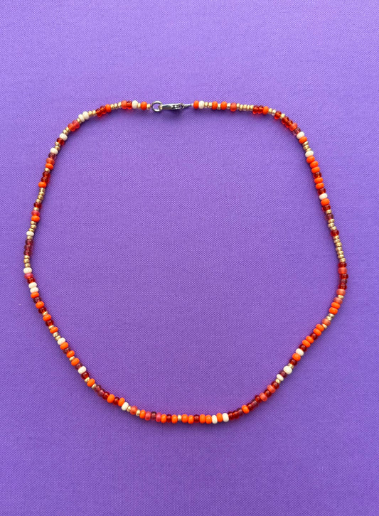 Simply Orange Necklace