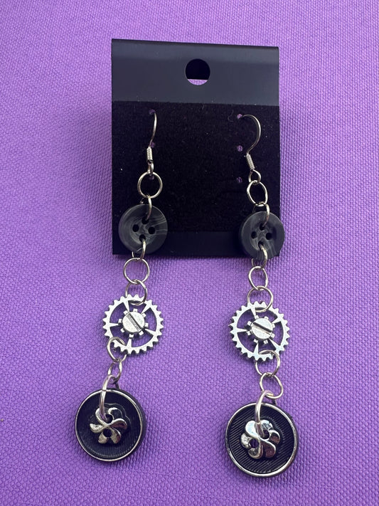 Mechanical Magic Earrings