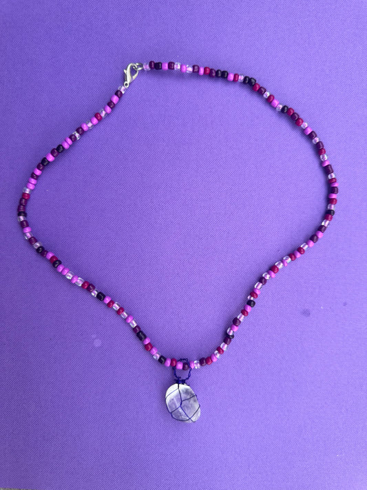 Passionate Purple Necklace