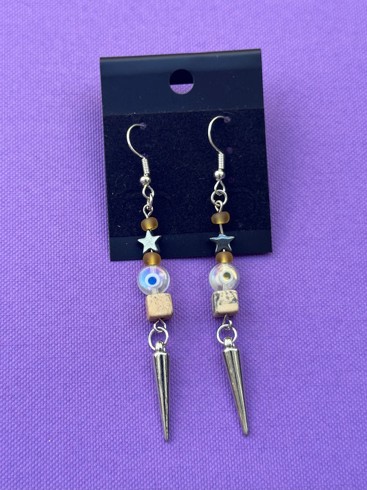 Pierced Honey Earrings
