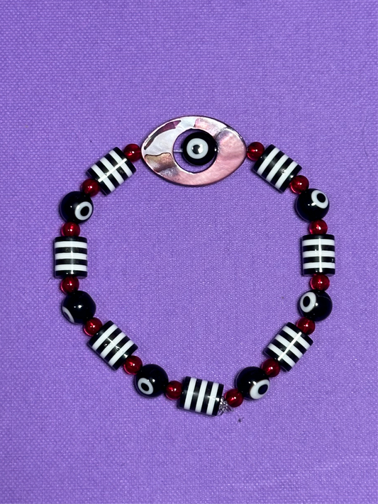 Shelled Eye Bracelets