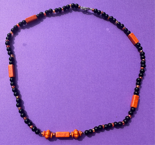 Orange Elegance Necklace