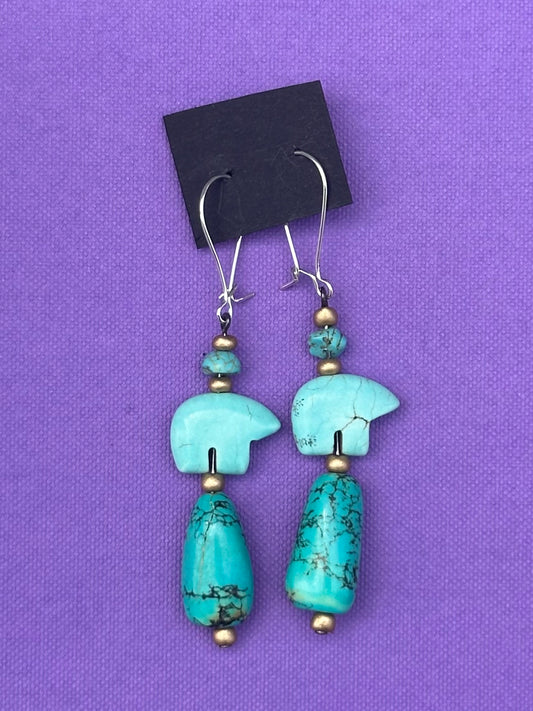 Gold Drops Earrings