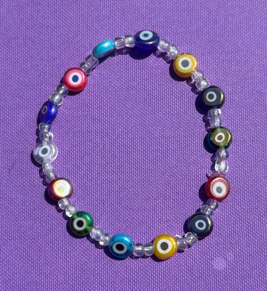 Vibrant Evil Eye Bracelet