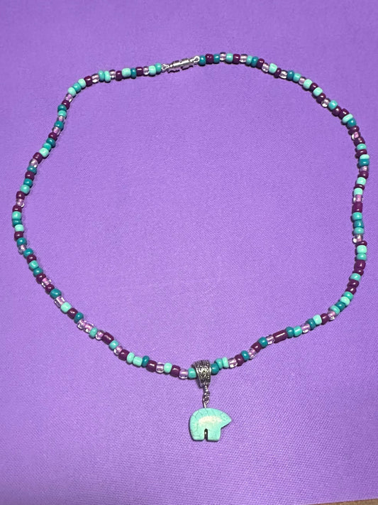 Bear Blues Necklace