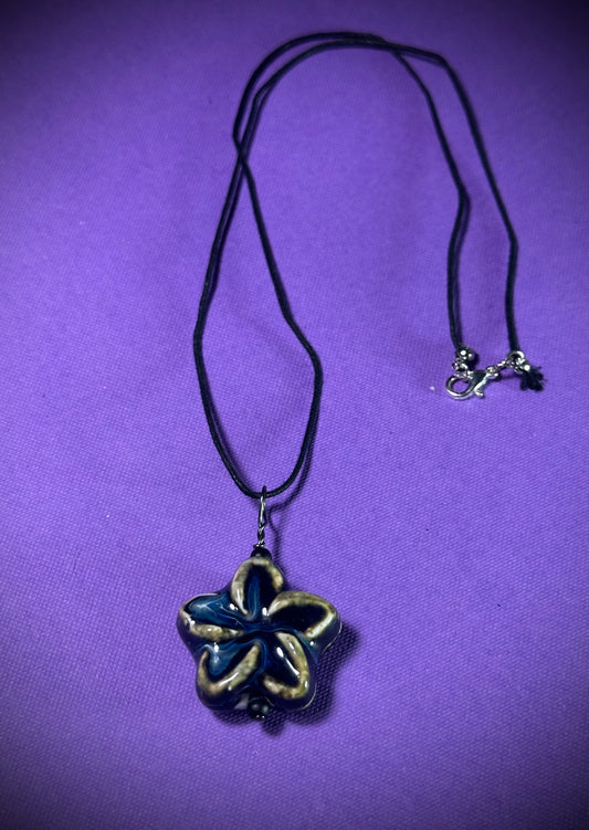 Midnight Flora Necklace